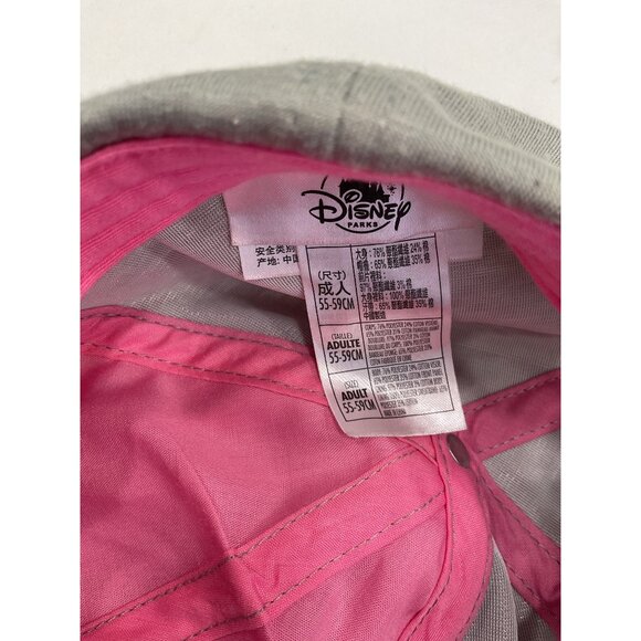 Disney Sequence Mickey Mouse Hat Ball Cap Disney Parks Embroidered Pink Sequins - Picture 6 of 7